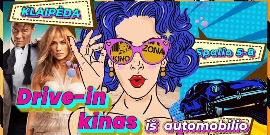 Kinas iš automobilio Klaipėdoje | Romantinė komedija "Sprogstančios vestuvės"