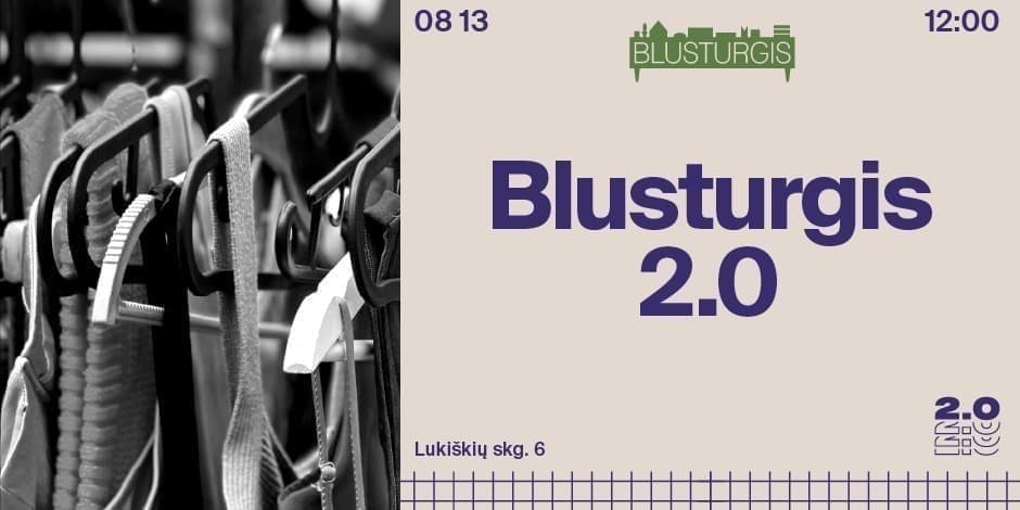 Lukiškių kalėjimas 2.0: BLUSTURGIS 2.0 | dalyvio bilietas