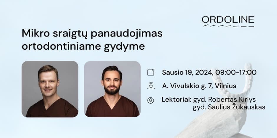 Mikro sraigtų panaudojimas ortodontiniame gydyme