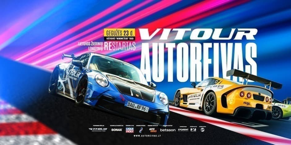Vitour Autoreivas - Lietuvos žiedinių lenktynių ReStartas
