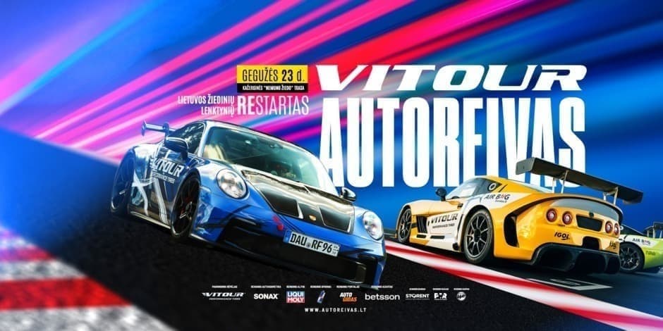 Vitour Autoreivas - Lietuvos žiedinių lenktynių ReStartas