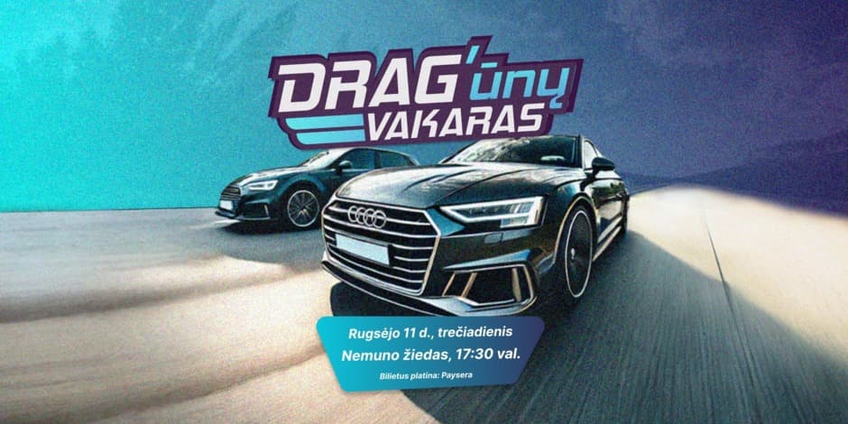 DRAG'ūnų vakaras - sezono uždarymas