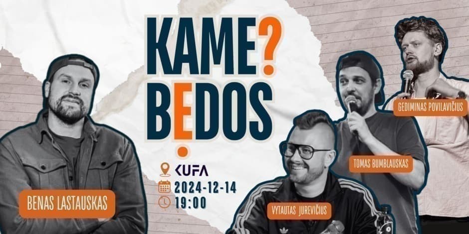 KAME BĖDOS? #2 pokalbių - komedijos laida!!! / Klaipėda