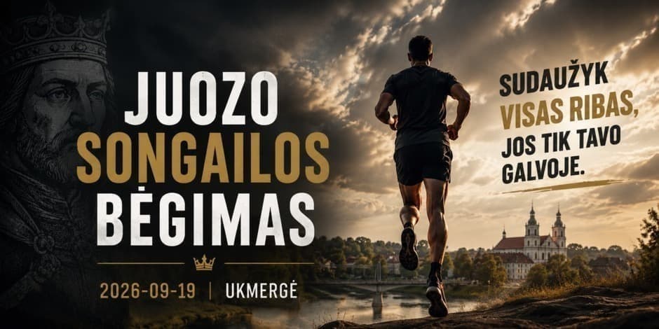 Juozo Songailos bėgimas 2026
