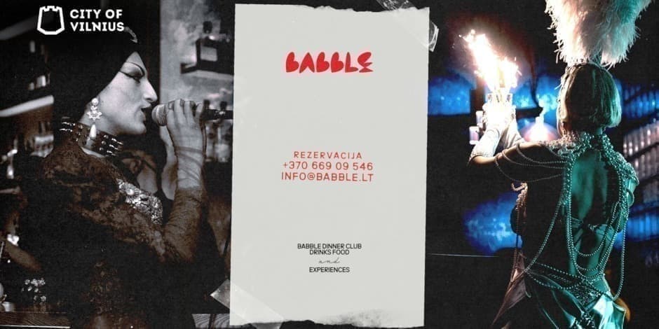 SOLD OUT | Babble Dinner Club | 04.12 Šeštadienis