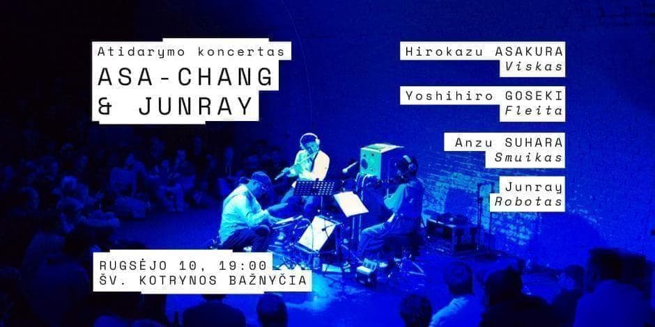 nowJapan atidarymo koncertas: Asa Chang & Junray