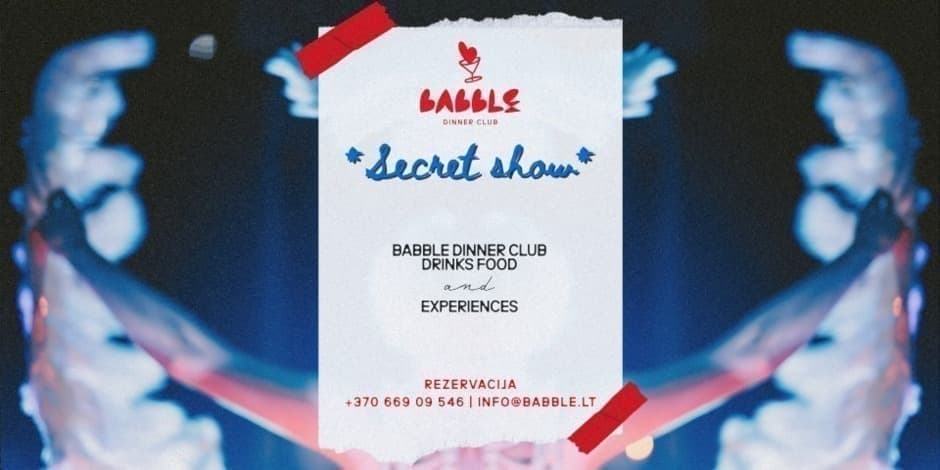 Babble Dinner Club | SECRET SHOW 03.06
