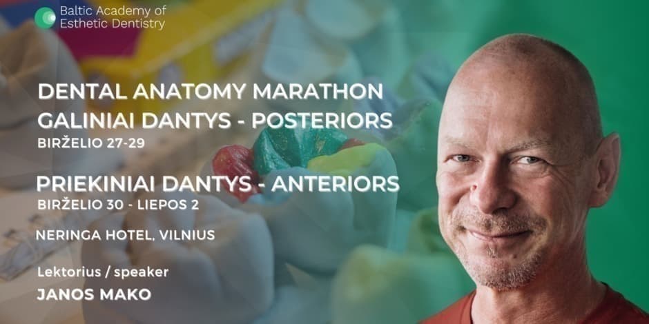 Anatomijos maratonas. Janos Mako