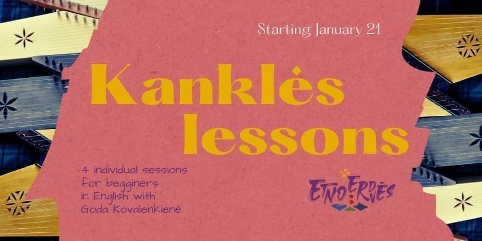 Kanklės lessons (4 individual sessions)