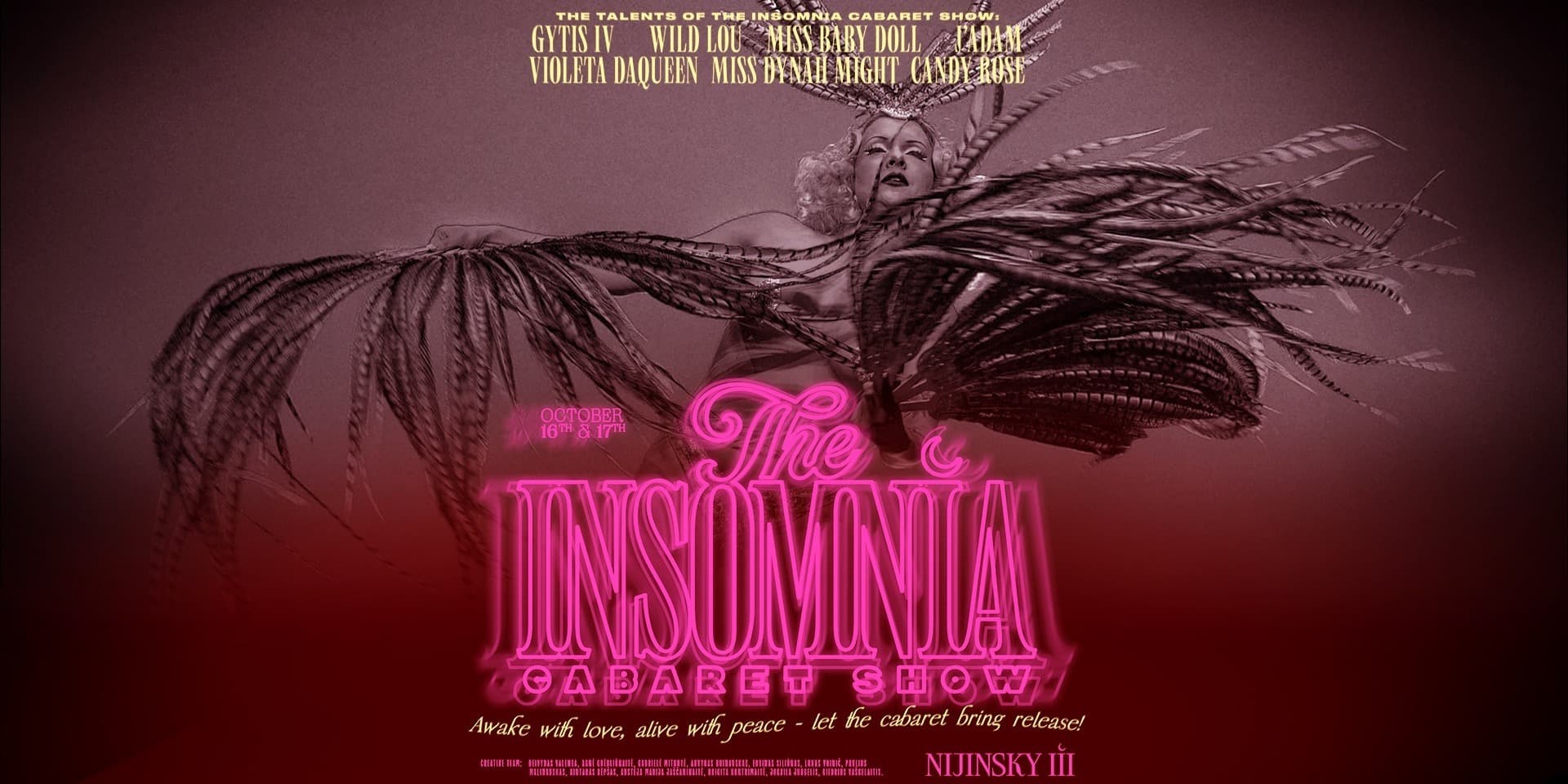 THE INSOMNIA CABARET SHOW