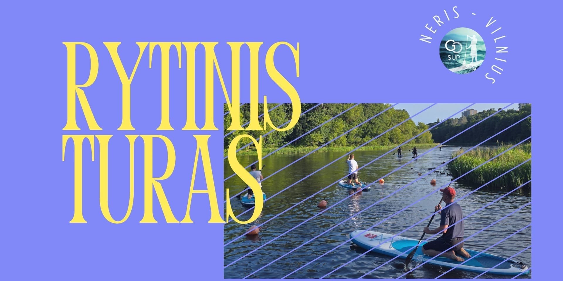 Rytinis irklenčių turas Nerimi 06-17 | goSUP Vilnius, event in Vilnius