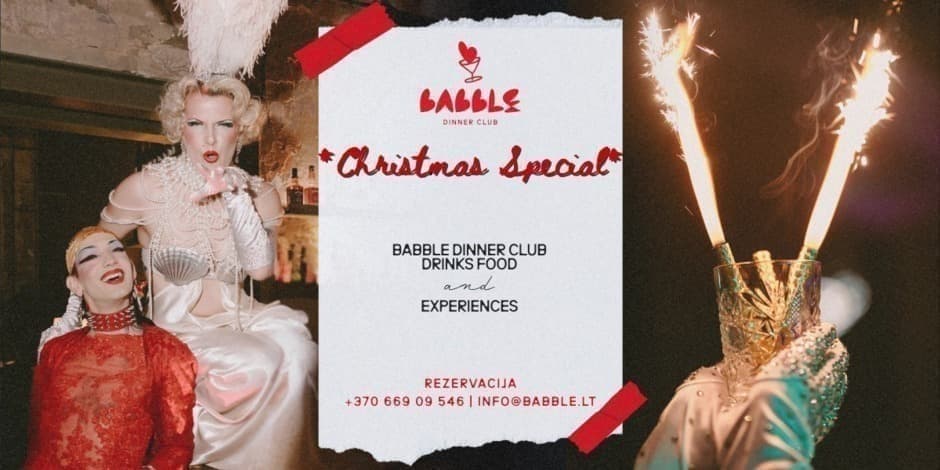 Babble Dinner Club | CHRISTMAS SPECIAL 12.18 (PAPILDOMAS)