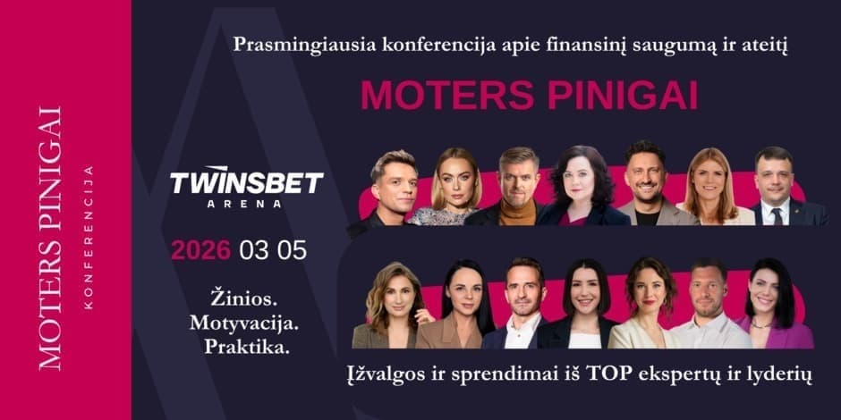 Konferencijos įrašai „Moters Pinigai" 2026