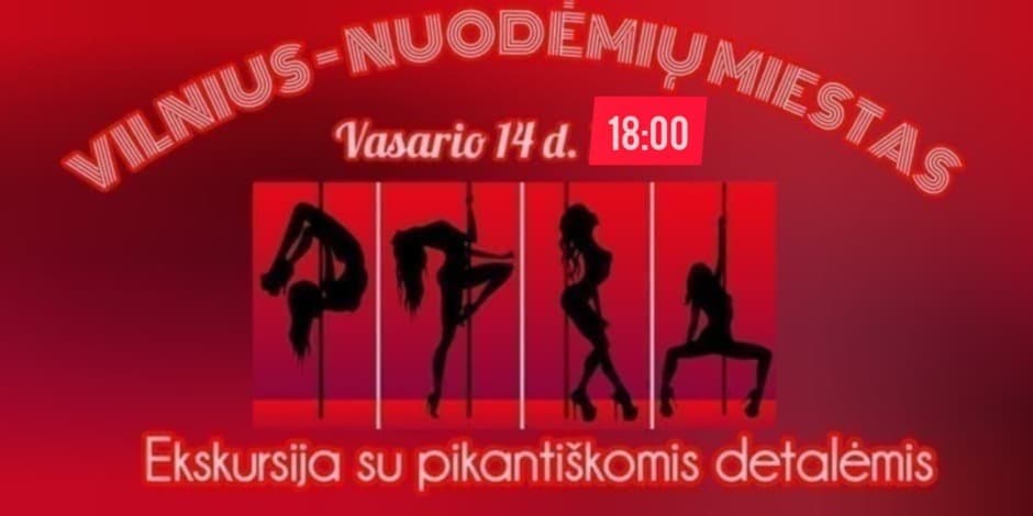 VILNIUS - NUODĖMIŲ MIESTAS šventinė ekskursija