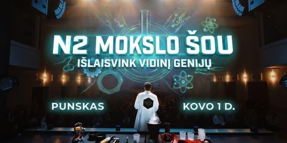 N2 MOKSLO ŠOU PUNSKE