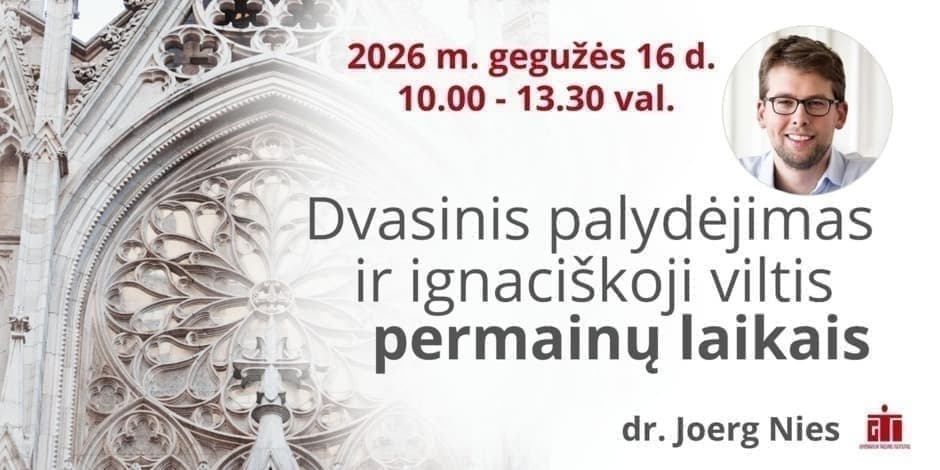 Dvasinis palydėjimas ir ignaciškoji viltis permainų laikais