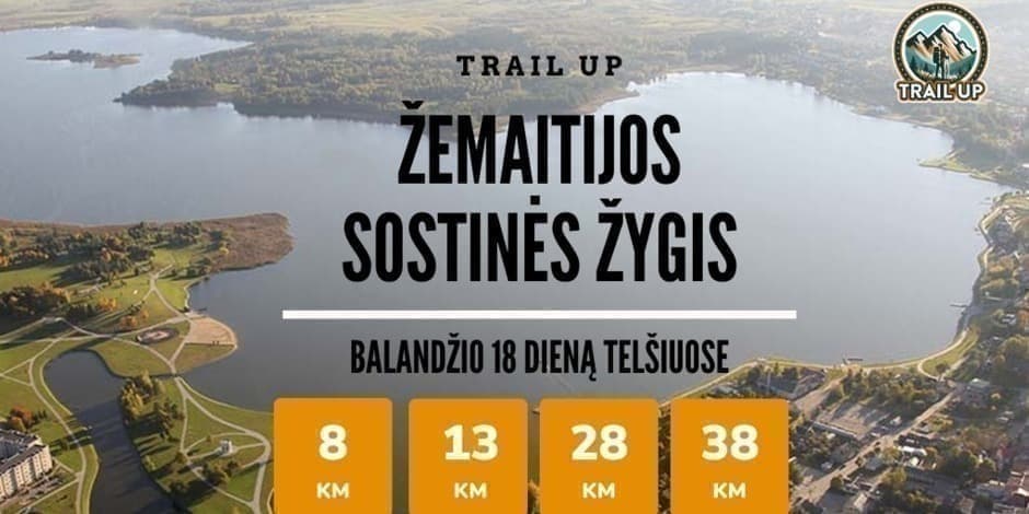 Žemaitijos sostinės žygis Telšiuose su "Trail Up" 2026