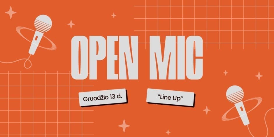 Com.Unija Open Mic | Line-Up