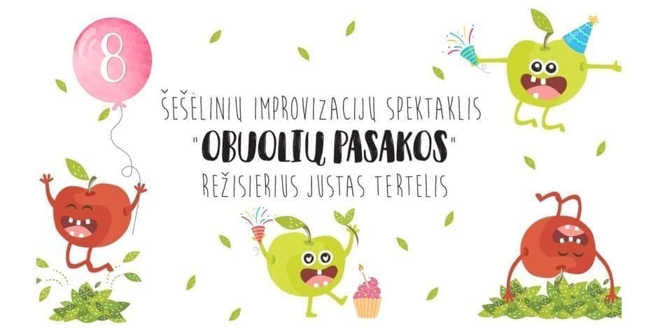 Spektaklis visai šeimai "Obuolių pasakos"