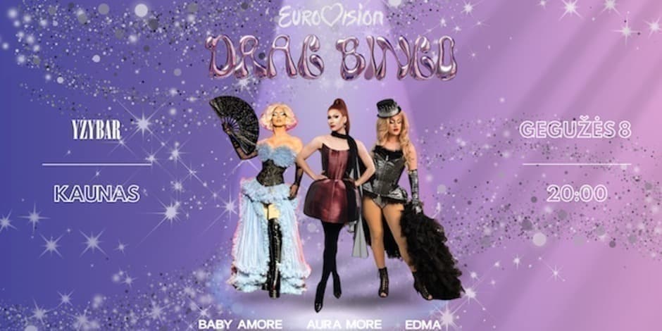 DRAG EUROVISION BINGO KAUNAS (Penktadienio Show)