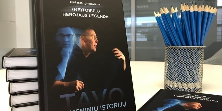 Knyga (NE)TOBULO HEROJAUS LEGENDA (aut. Gintaras Ignatavičius)
