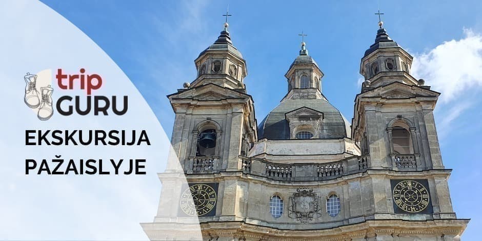 PAŽAISLIS. Ekskursija bažnyčioje ir vienuolyne.