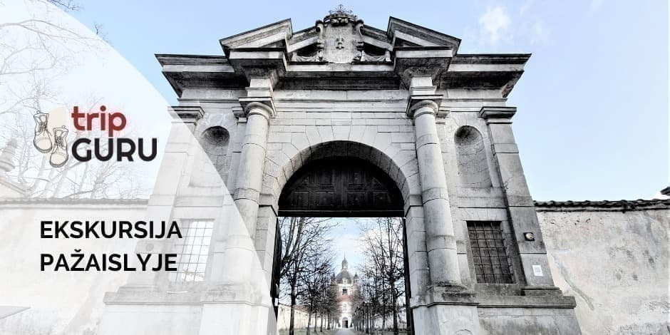 PAŽAISLIS. Ekskursija bažnyčioje ir vienuolyne.