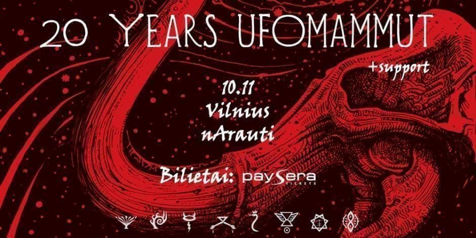 20 Years UFOMAMMUT, Vilnius