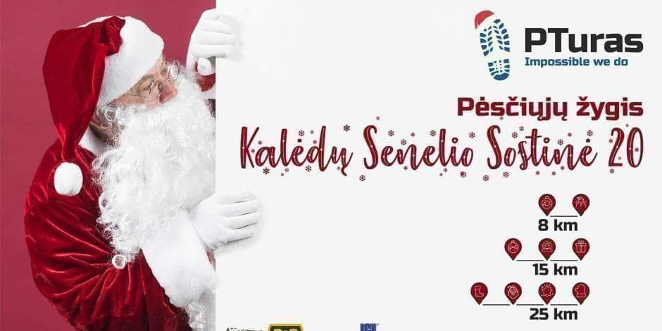 PTuras: pėsčiųjų žygis "Kalėdų senelio sostinė"